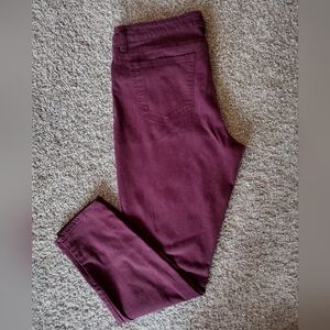 Kut From The Kloth Women's Burgundy Jeans